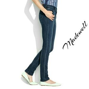 MADEWELL “Rail Straight” Jeans SZ 27 LIKE NEW!